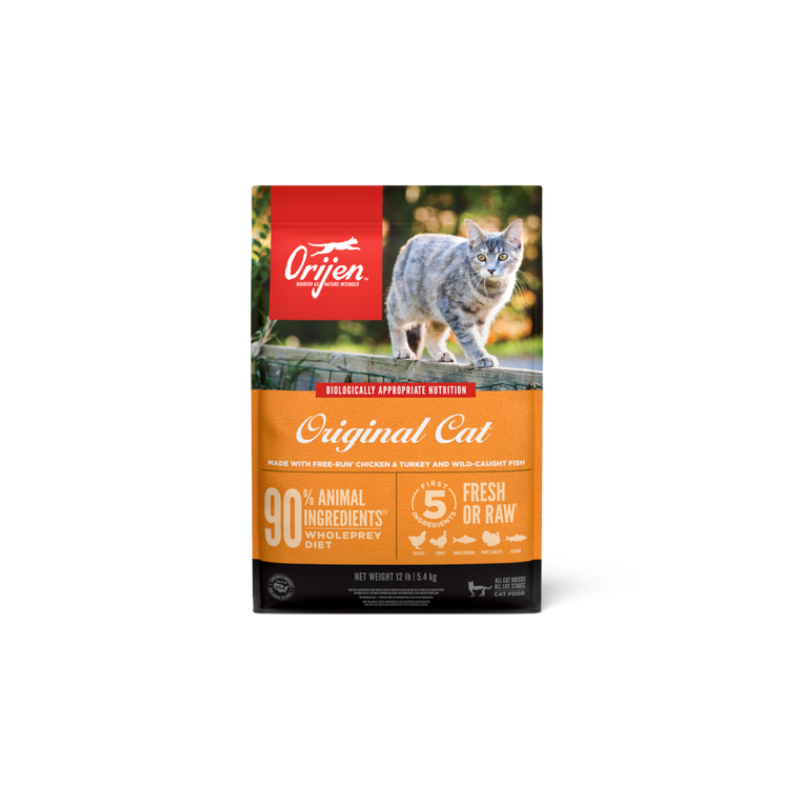 ORIJEN Original Adult Cat Food 1.8kg Kookie Friends